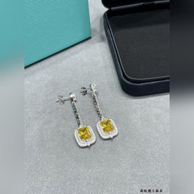 9 2 5 9780170 Серьги Tiffany Yellow Diamond. Для торжественных ме
