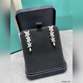 9 2 5 2140210 Серьги Tiffany с камнями в форме глаз Элегантные и