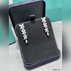 9 2 5 2140210 Серьги Tiffany с камнями в форме глаз Элегантные и