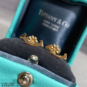 Материал V-Gold 5350120 Tiff, новейшая модель мини-серьги Tiffany