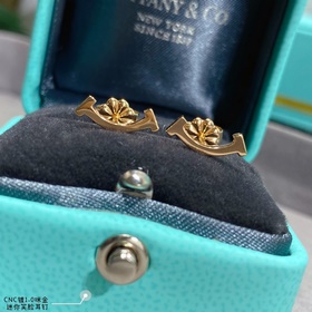 Материал V-Gold 5350120 Tiff, новейшая модель мини-серьги Tiffany