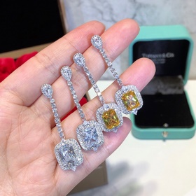 9 2 5 9783170 Серьги Tiffany из высококачественного ювелирного зо