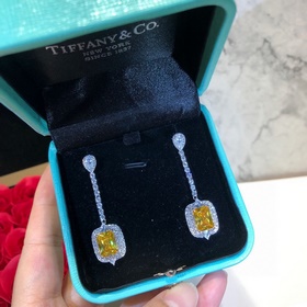 9 2 5 9783170 Серьги Tiffany из высококачественного ювелирного зо