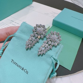 Эксклюзивные серьги Tiffany в юбилейном исполнении. Серьги-гвозди