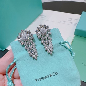 Эксклюзивные серьги Tiffany в юбилейном исполнении. Серьги-гвозди