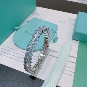 Эксклюзивный заказ браслет Tiffany юбилейная модель. Браслет с ка