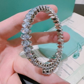 Эксклюзивный заказ браслет Tiffany юбилейная модель. Браслет с ка