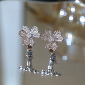 Серьги Frivole от Van Cleef & Arpels напоминают цветы, колышу