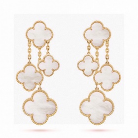 VCA Van Cleef &amp; Arpels Четырехлистный клевер с четырьмя цветк