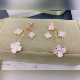 VCA Van Cleef & Arpels Четырехлистный клевер с четырьмя цветк