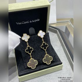 V-Gold-покрытие, 5240480, VCA, три цветка и четыре листа клевера,