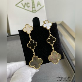 V-Gold-покрытие, 5240480, VCA, три цветка и четыре листа клевера,
