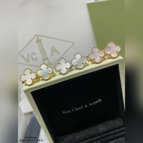 V Gold-plated 5110210 VCA высококачественные серьги в форме белог