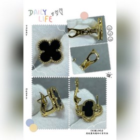 V Gold-plated 5110210 VCA высококачественные черные ожерелья с че