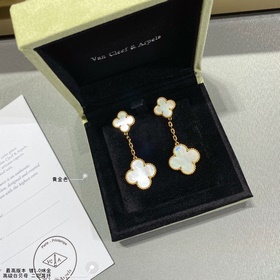V-Gold-Plated 5240370 VCA Four-Leaf Clover High-End White Pearl T