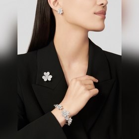 -Фотография витрины, фотография на руке -Van Cleef & Arpels Ф