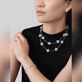 -Изображение витрины, изображение на руке -Van Cleef & Arpels