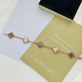 Браслет с четырехлистным клевером VCA Van Cleef &amp; Arpels, кач