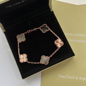 Браслет с четырехлистным клевером VCA Van Cleef & Arpels, кач