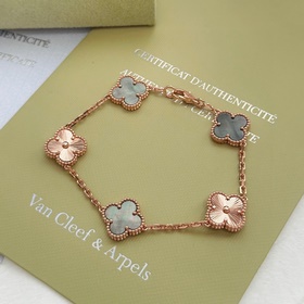 Браслет с четырехлистным клевером VCA Van Cleef & Arpels, кач