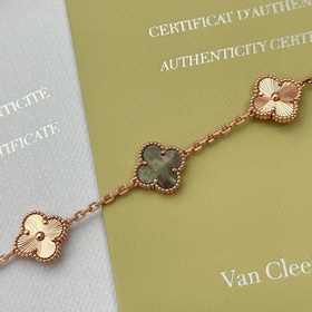 Браслет с четырехлистным клевером VCA Van Cleef & Arpels, кач