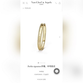 -Изображение витрины, изображение на руке -Van Cleef & Arpels