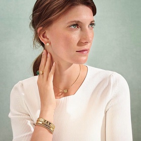 -Изображение витрины, изображение на руке -Van Cleef & Arpels
