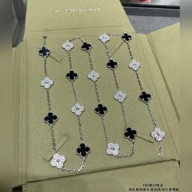 VCA четырехлистный клевер Van Cleef & Arpels, полностью инкру