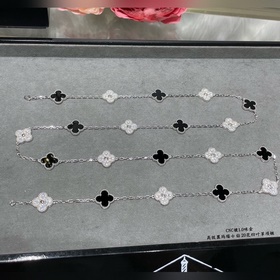 VCA четырехлистный клевер Van Cleef & Arpels, полностью инкру