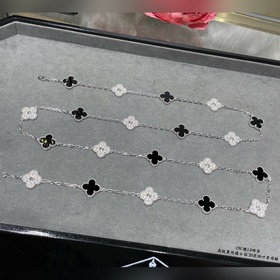 VCA четырехлистный клевер Van Cleef & Arpels, полностью инкру