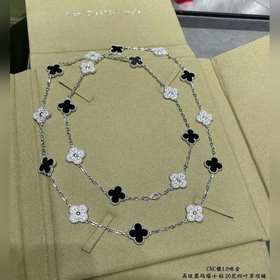 VCA четырехлистный клевер Van Cleef & Arpels, полностью инкру