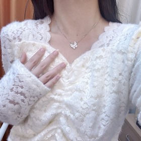 -Изображение на теле -Van Cleef & Arpels Ожерелье с бабочкой,