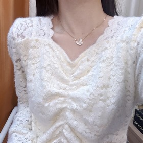 -Изображение на теле -Van Cleef & Arpels Ожерелье с бабочкой,
