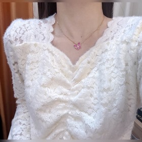 -Изображение на теле -Van Cleef & Arpels Ожерелье с бабочкой,