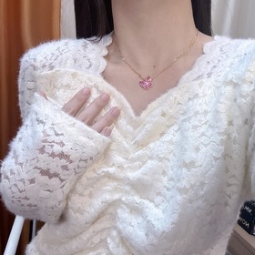 -Изображение на теле -Van Cleef & Arpels Ожерелье с бабочкой,