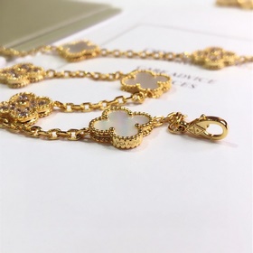 VCA четырехлистный клевер Van Cleef & Arpels, полностью инкру