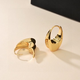 YSL Saint Laurent Серьги с буквами, из оригинальной латуни. Yves 