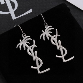 YSL Saint Laurent Серьгиз оригинального латунного материала. Комп