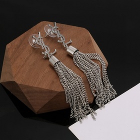 YSL Saint Laurent серьгиз оригинального латунного материала. Комп