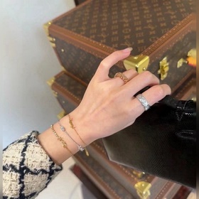 YSL Saint Laurent браслет из оригинального латунного материала. К