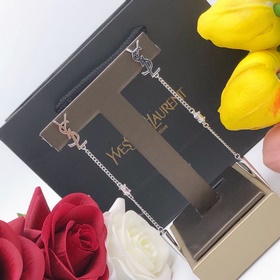 Сережки с кисточками Saint Laurent с подвеской в форме пули