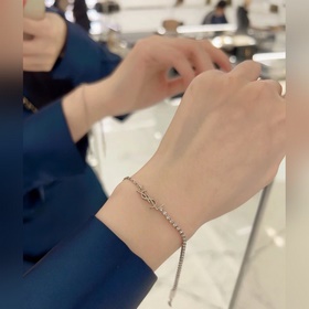 YSL Saint Laurent браслет из оригинального латунного материала. К