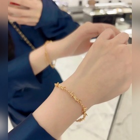 YSL Saint Laurent ожерелье-браслет из оригинального латуни. Компа