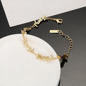 YSL Saint Laurent ожерелье-браслет из оригинального латуни. Компа