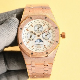 AP Royal Oak Frosted Gold Edition, 41 мм, серия «Король стальных