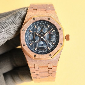 AP Royal Oak Frosted Gold Edition, 41 мм, серия «Король стальных 