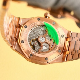 AP Royal Oak Frosted Gold Edition, 41 мм, серия «Король стальных 