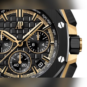 Новейшая модель Audemars Piguet с керамическим ободком. Audemars 