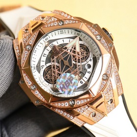 HBF FACTORY HUBLOT Новые часы Big Bang Sang Bleu II Tattoo. Вновь