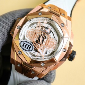 HBF FACTORY HUBLOT Новые часы Big Bang Sang Bleu II Tattoo. Вновь